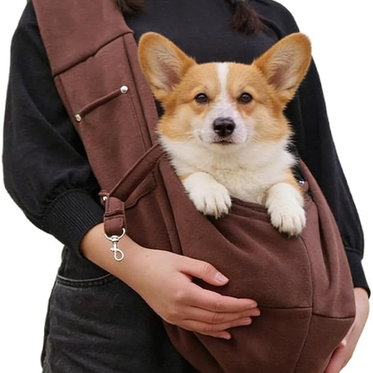BroLuka Puppy Sling for Small Dogs and Cats