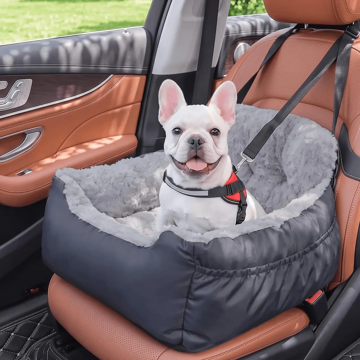 Oiilores Dog Car Seat for Small Dogs