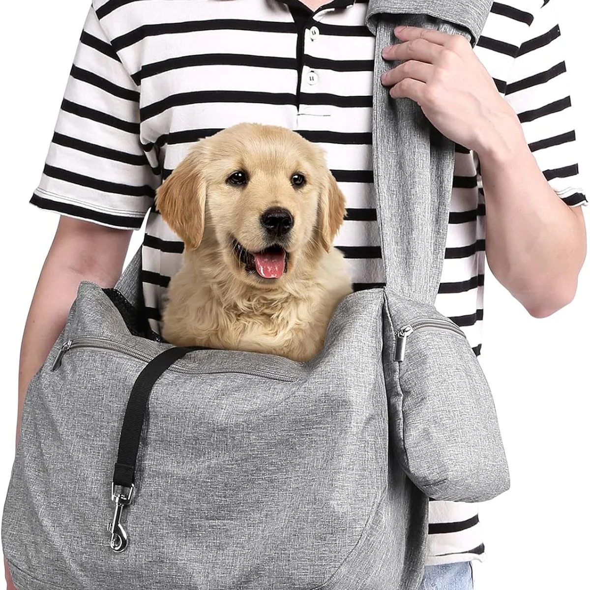 Ownpets Pet Sling Carrier, Fits 6.5 to 9kg Medium Dog/Cat