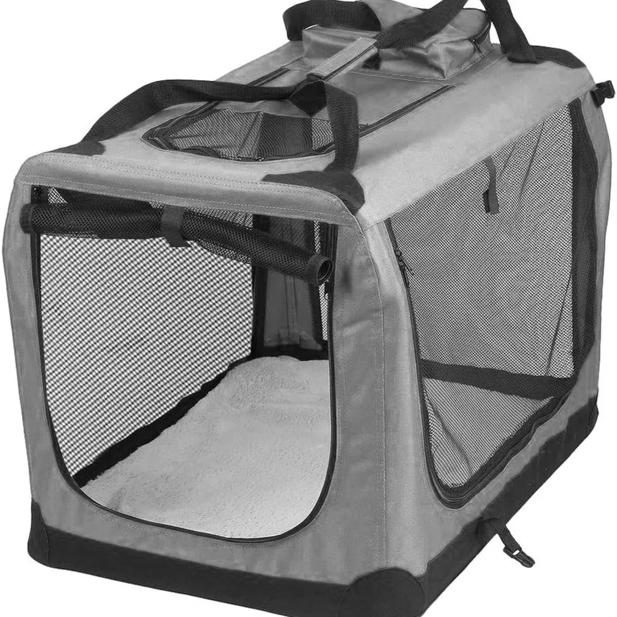 PETBARN Portable Soft Fabric Pet Carrier Folding Dog Cat Puppy Travel Transport