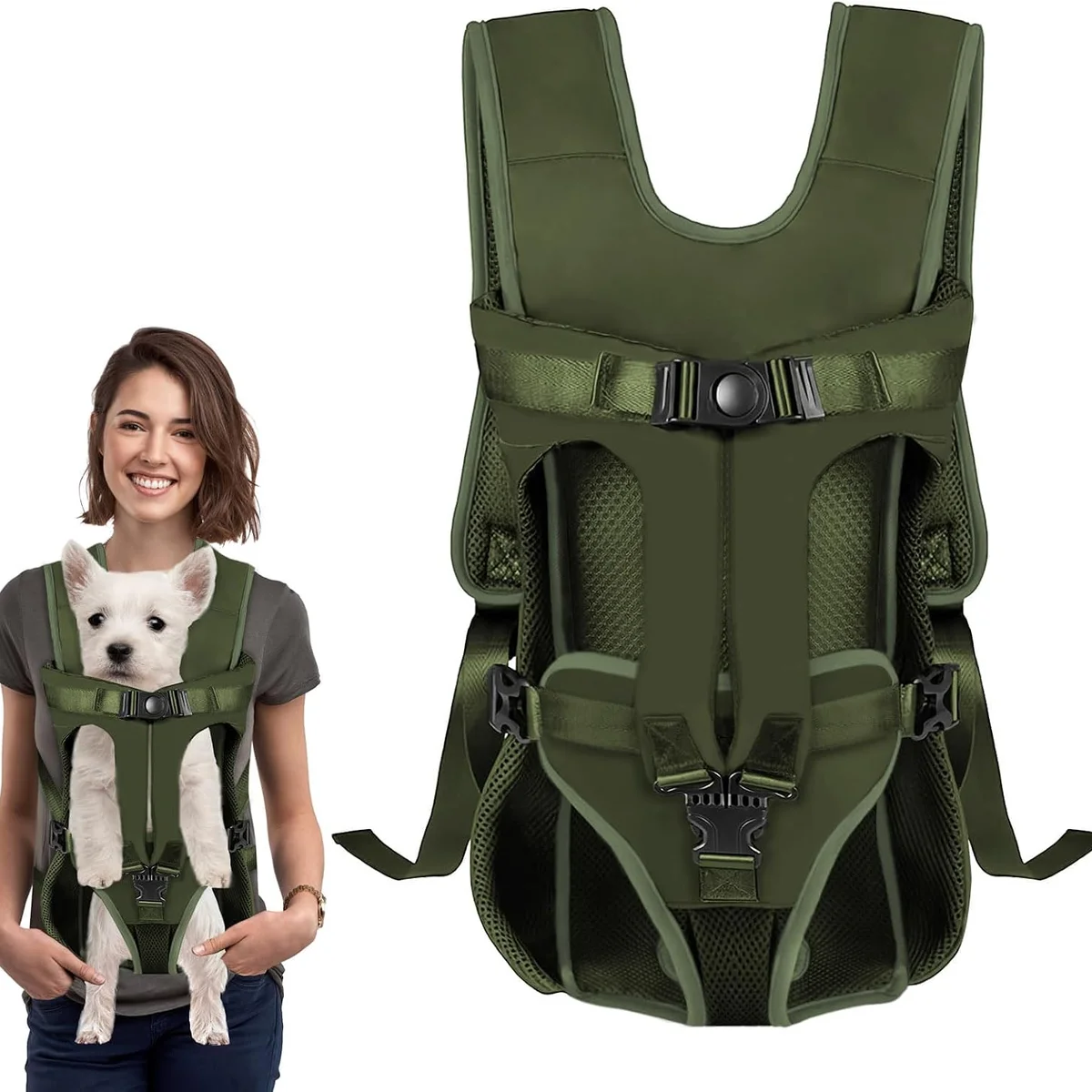 DOBVDLA Dog Front Carrier Backpack