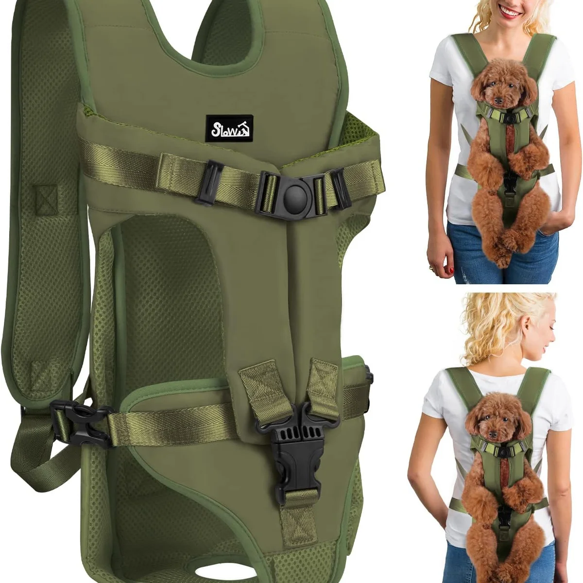 Nasjac Adjustable Dog Carrier Backpack