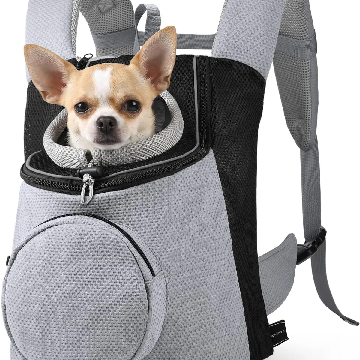 BONTHEE Dog Carrier Backpack with Sturdy PE Bottom Support