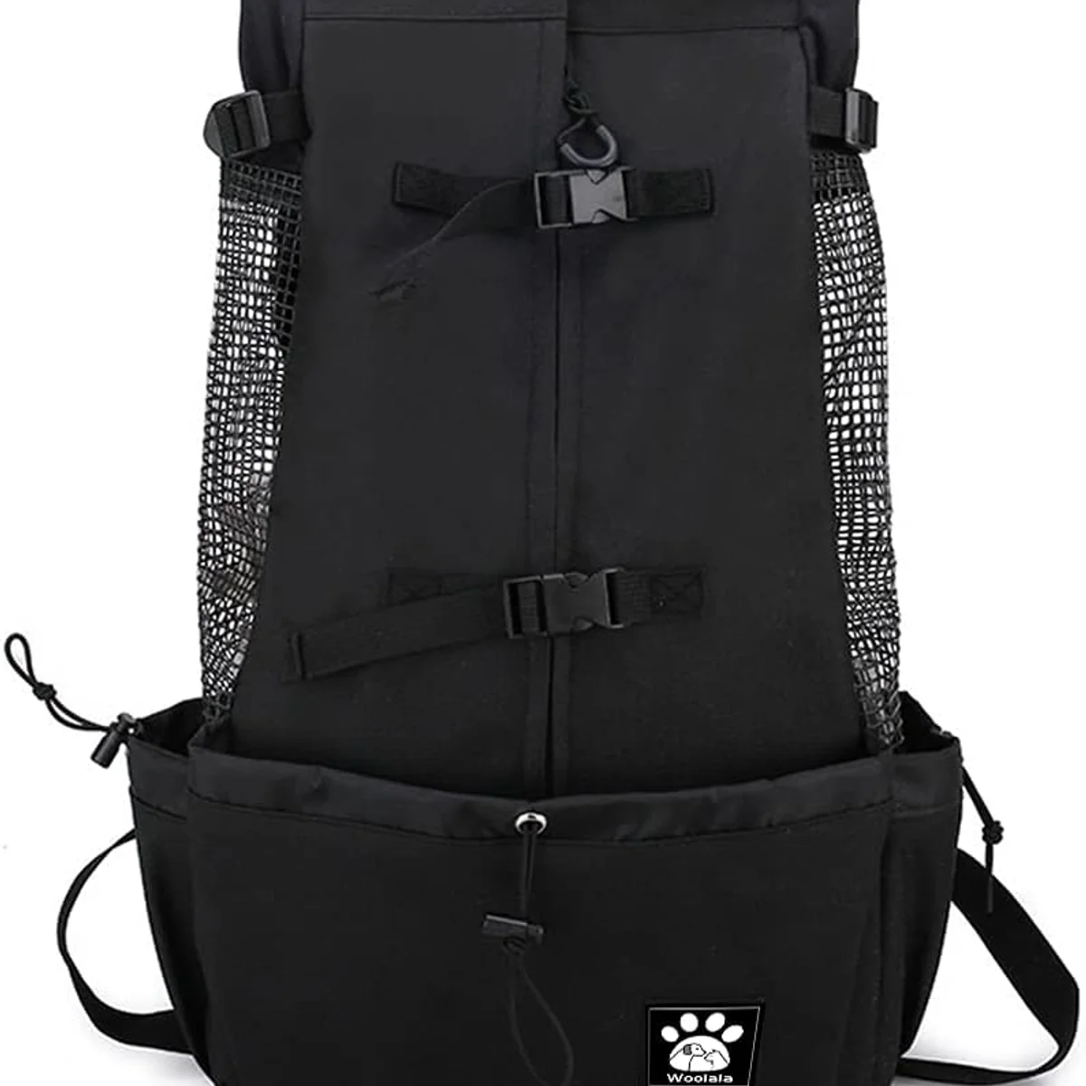 Drawstring Head-Out Dog Backpack Carrier, Ventilated